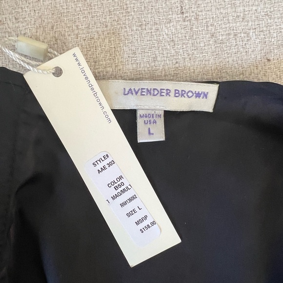 New Lavender Brown dress - Picture 4 of 4